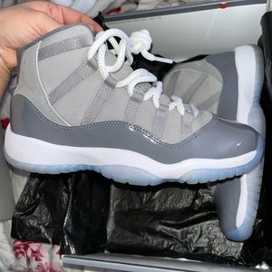 Jordan 11s Cool Greys | Size 5 in Youth